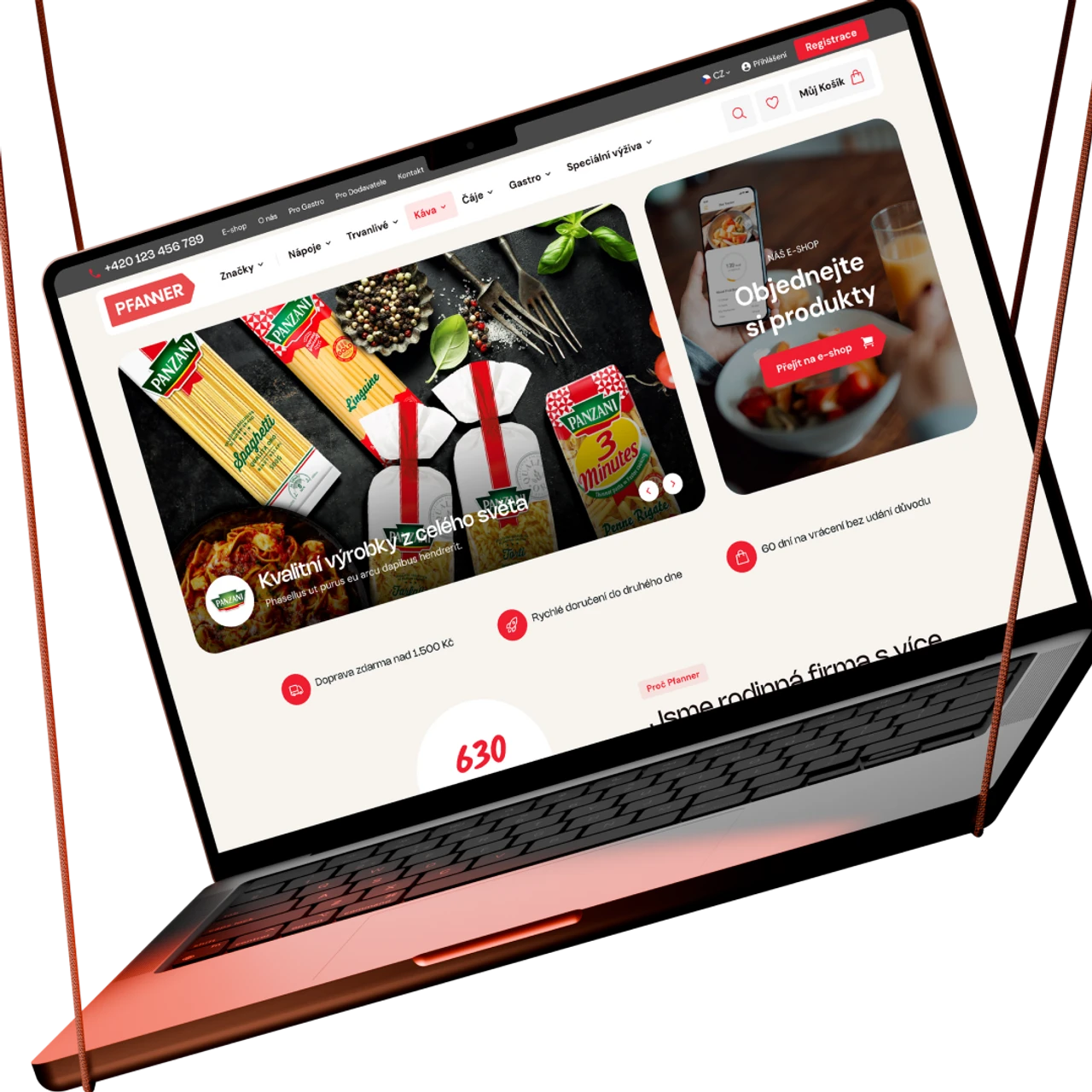 Atraktivní e-shop pro značku s tradicí